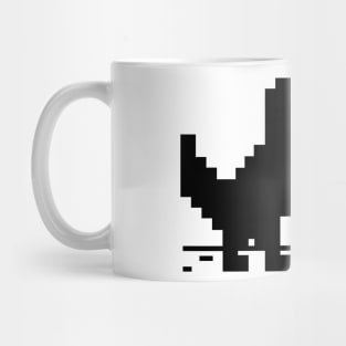 Game Pixel Dinosaur, No internet connection Mug